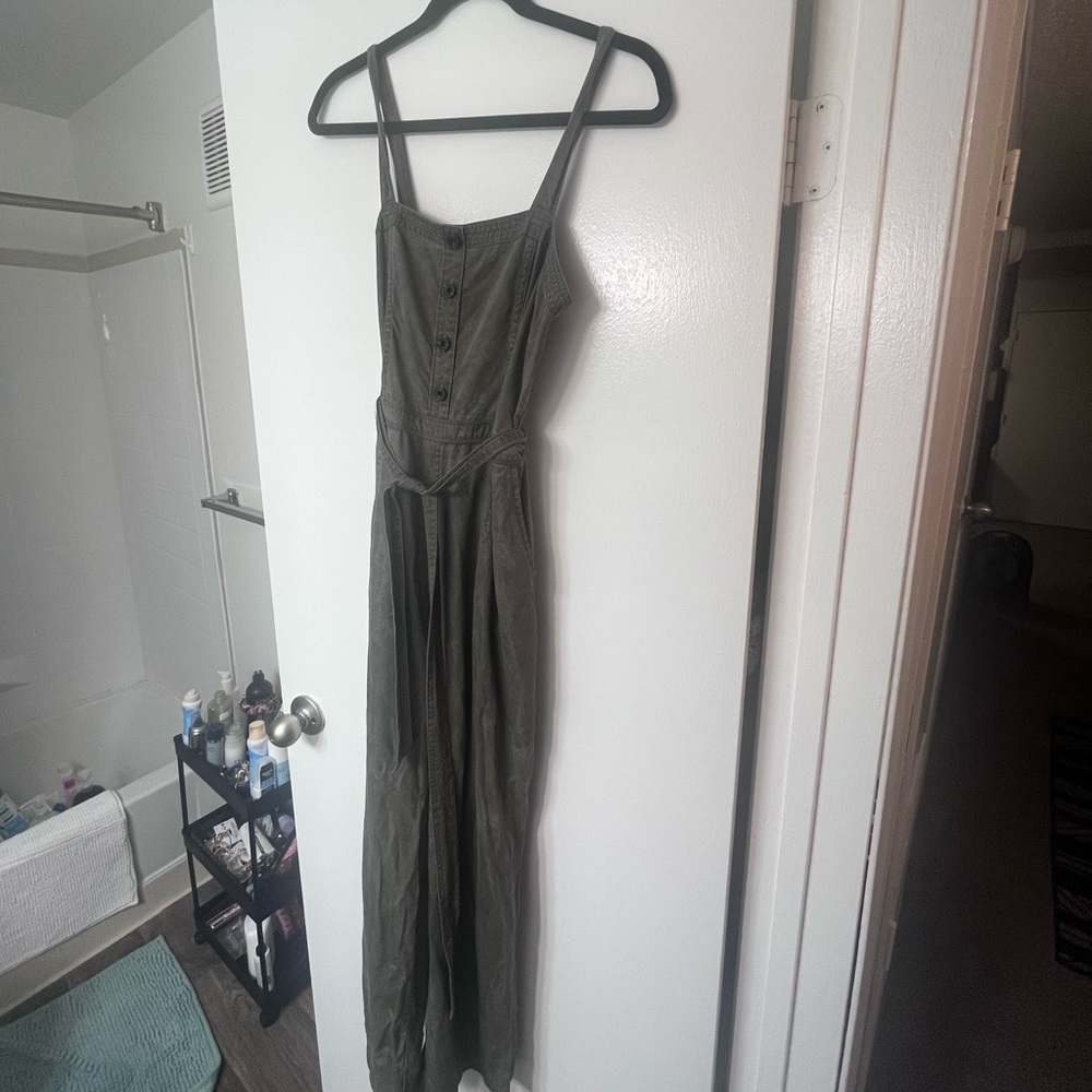 Abercrombie Green Jumpsuit